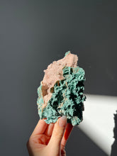 Load image into Gallery viewer, Red Heulandite with Apophyllite &amp; Green Heulandite
