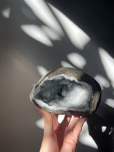 Load image into Gallery viewer, Blue Chalcedony Geode
