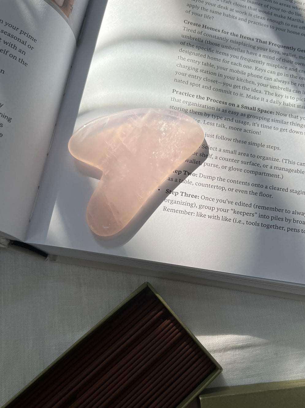 Rose Quartz Gua Sha