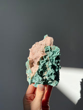 Load image into Gallery viewer, Red Heulandite with Apophyllite &amp; Green Heulandite
