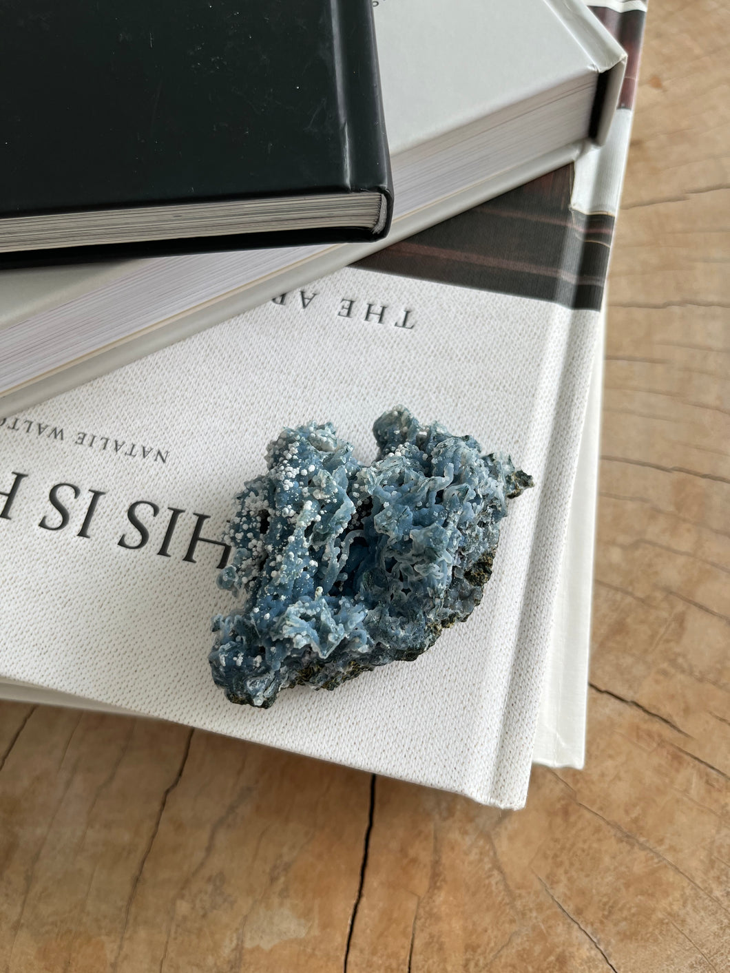 Blue Filigree Chalcedony