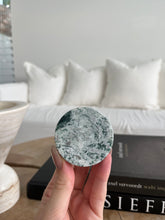 Load image into Gallery viewer, Moss Agate Disc 012
