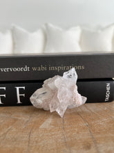 Load image into Gallery viewer, Apophyllite on Pink Chalcedony

