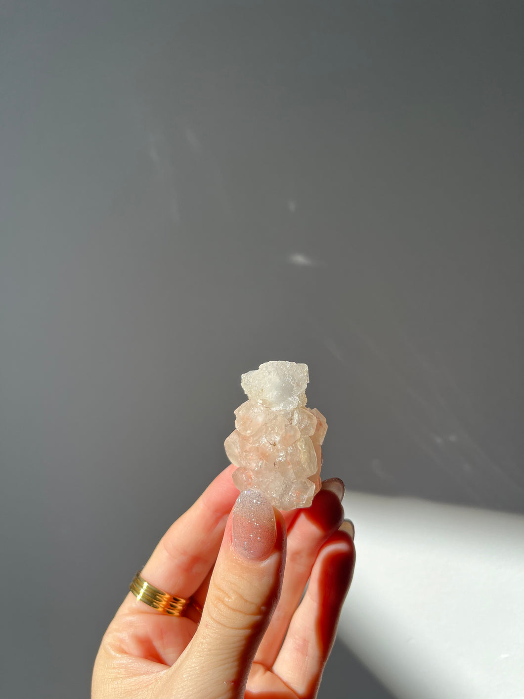 Chalcedony with Apophyllite
