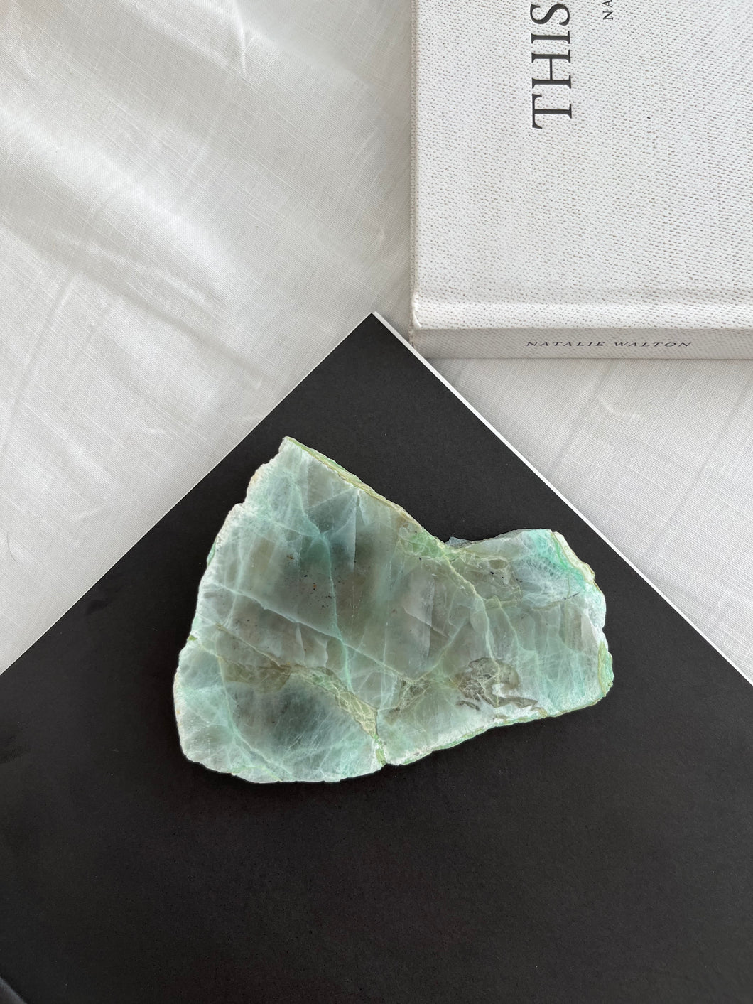 Green Moonstone Slab 018
