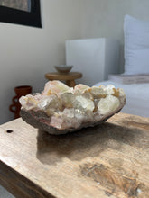 Load image into Gallery viewer, Green Apophyllite with Red Inclusions
