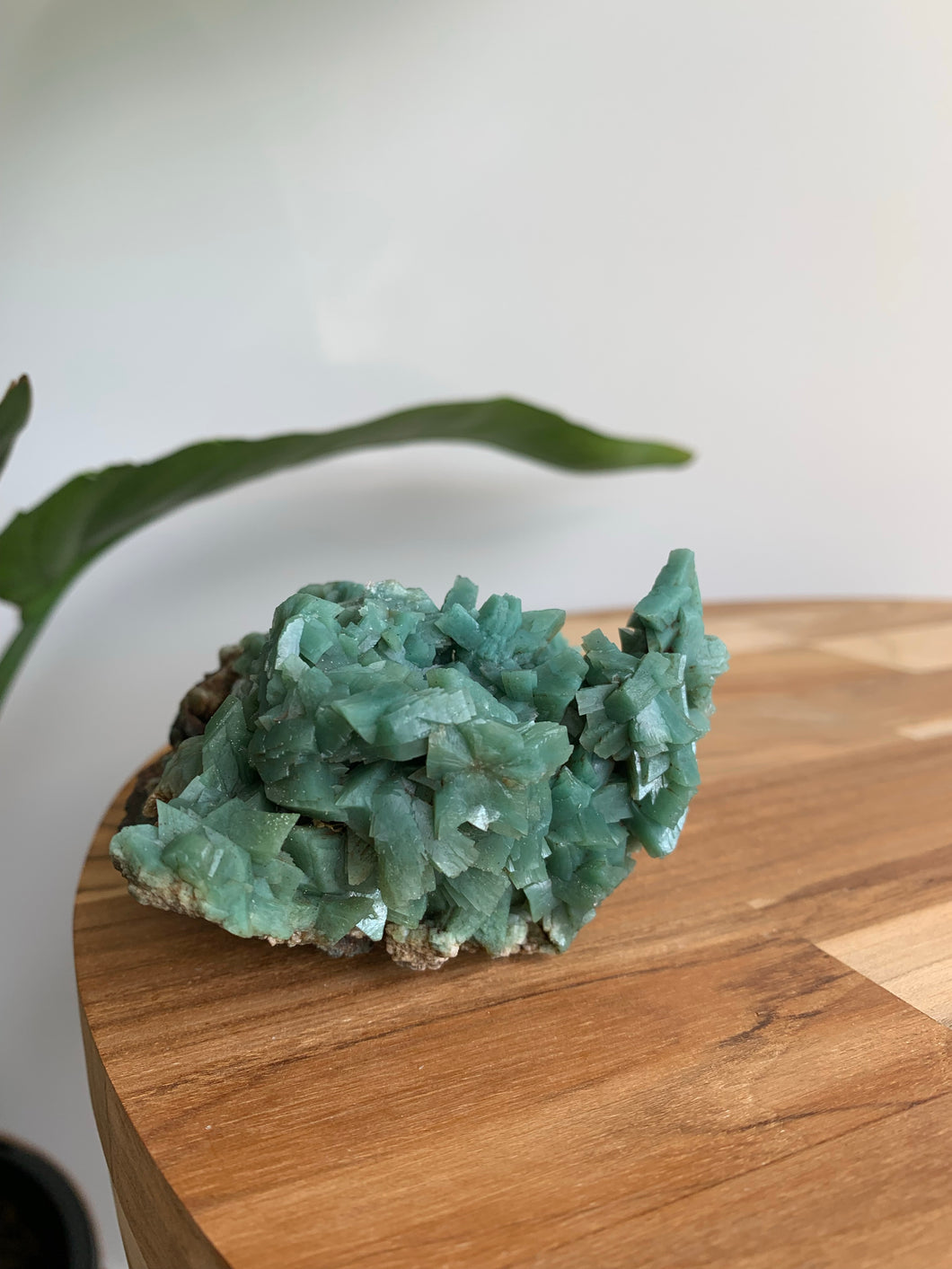 Green Heulandite