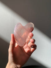 Load image into Gallery viewer, Rose Quartz Gua Sha
