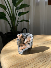 Load image into Gallery viewer, Black Chalcedony with Stilbite
